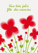 F&ecirc;te champ&ecirc;tre pour Mamie avec des fleurs